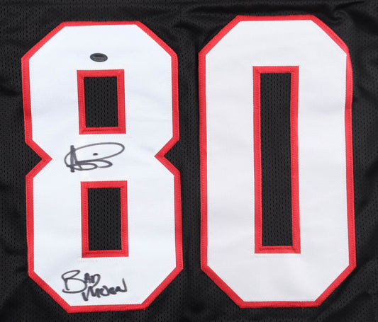 Andre Rison signed Atlanta Falcons Jersey — Schwartz authenticated — view 2