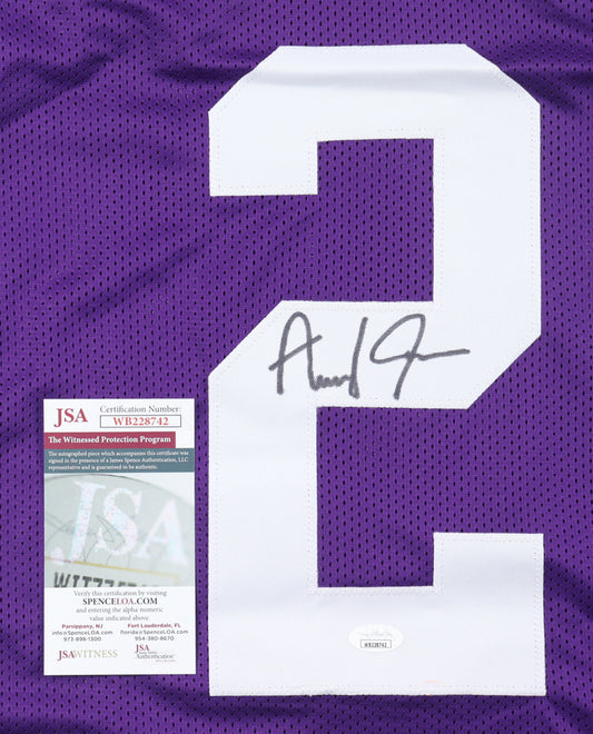 Avery Johnson Signed Jersey - Kansas State/KState (JSA Witnessed)