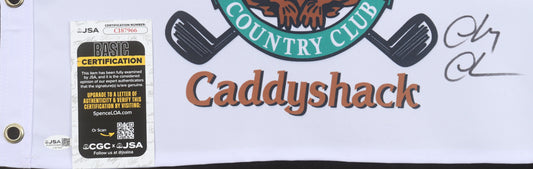 Chevy Chase Signed "Caddyshack" Bushwood Country Club Pin Flag (JSA)
