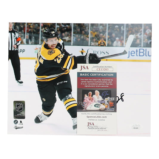 Elias Lindholm signed Boston Bruins Photo — JSA authenticated — view 2