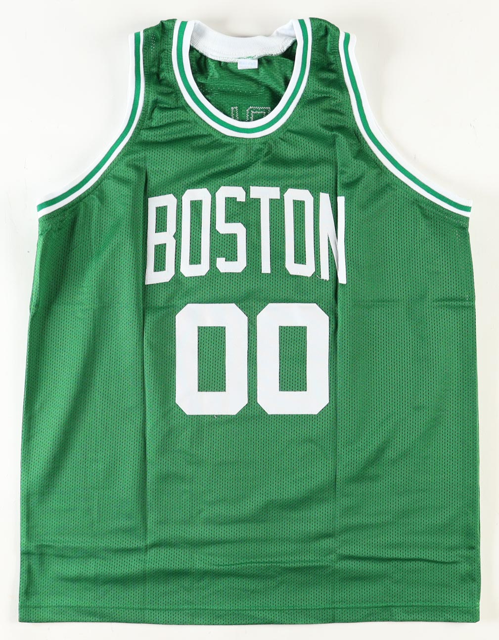 Robert Parish Signed Celtics Home Jersey (Beckett Witnessed)