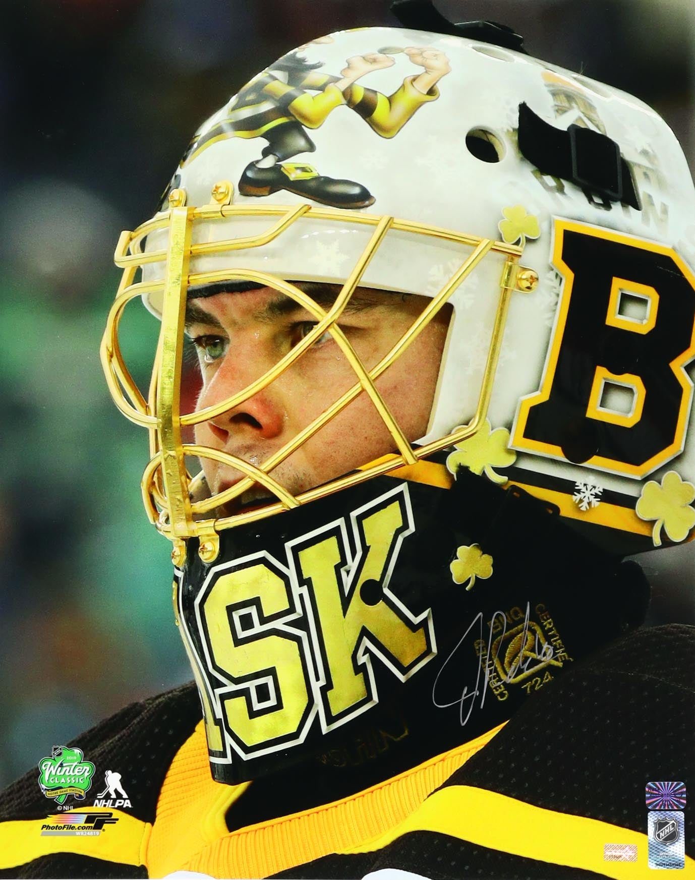 Tuukka Rask signed Bruins Photo
