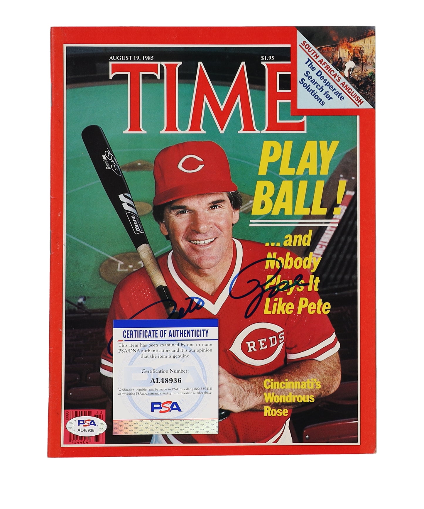 Pete Rose Signed "Sports Illustrated - Play Ball!" Magazine (PSA/DNA)
