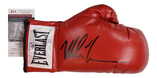 Mike Tyson Signed Everlast Boxing Glove (JSA Witnessed & Tyson)