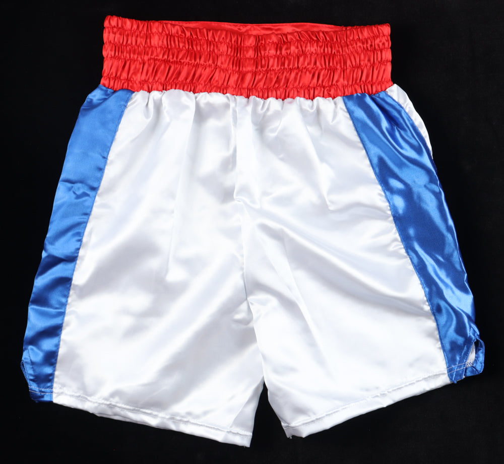 "Irish" Micky Ward Signed Boxing Trunks (JSA Witnessed)