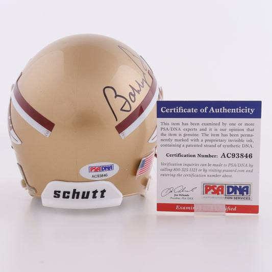 Bobby Bowden Signed FSU Florida State Seminoles Mini Helmet (PSA/DNA)