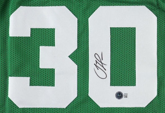 Sam Hauser Signed Home Boston Celtics Jersey (Beckett Witnessed)
