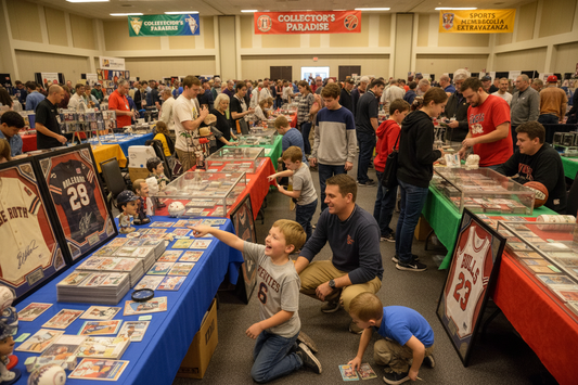 Why Card & Memorabilia Shows Beat Clicking “Buy Now” — Every Time