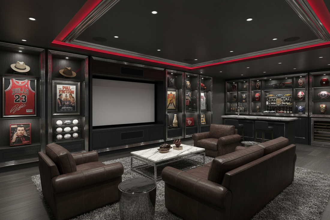 Best Man Cave Ideas for Sports Fans