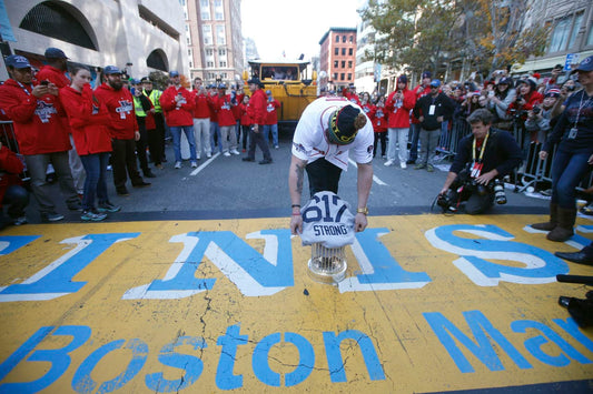 Jonny Gomes Signed Red Sox 617 Jersey Inscribed "2013 WS Champs" & "Boston Strong" (Beckett Witnessed)