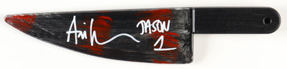 "Friday the 13th" Ari Lehman Signed Knife Inscribed "Jason 1" (JSA Witnessed)