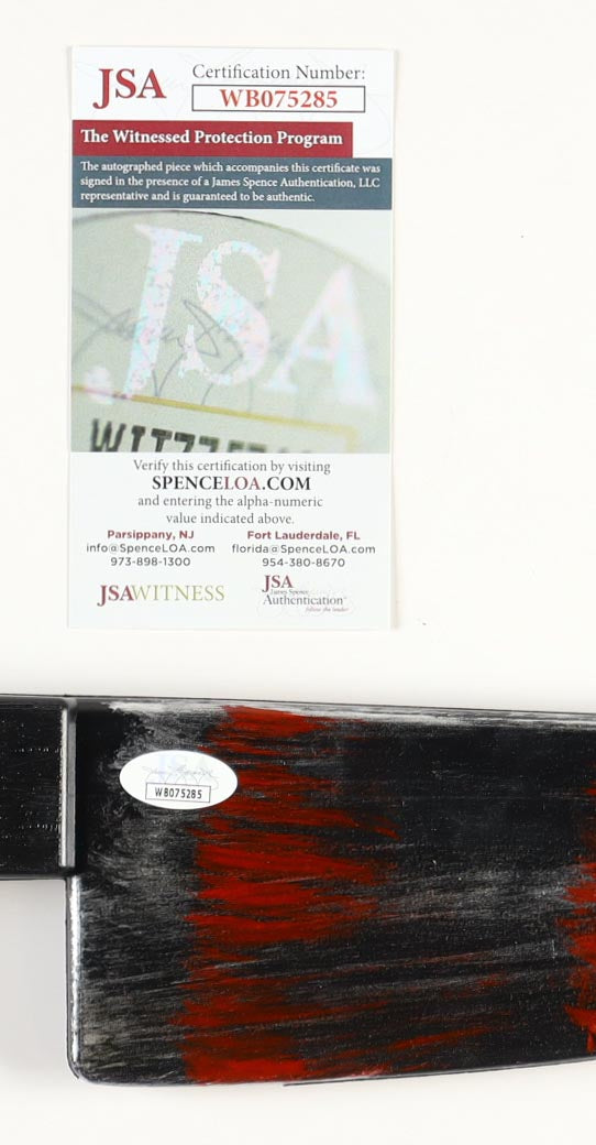 "Friday the 13th" Ari Lehman Signed Knife Inscribed "Jason 1" (JSA Witnessed)