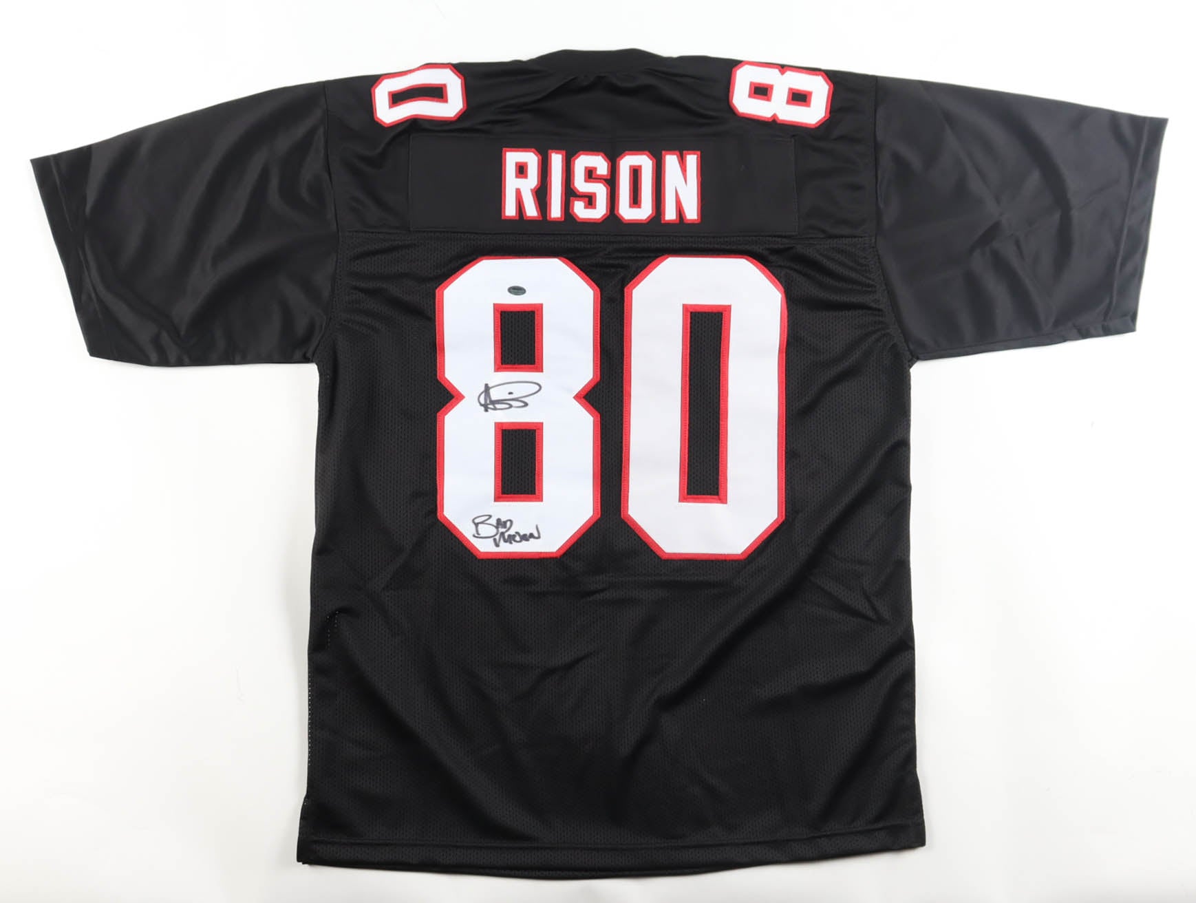 Andre Rison signed Atlanta Falcons Jersey — Schwartz authenticated
