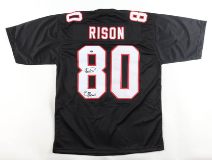 Andre Rison signed Atlanta Falcons Jersey — Schwartz authenticated