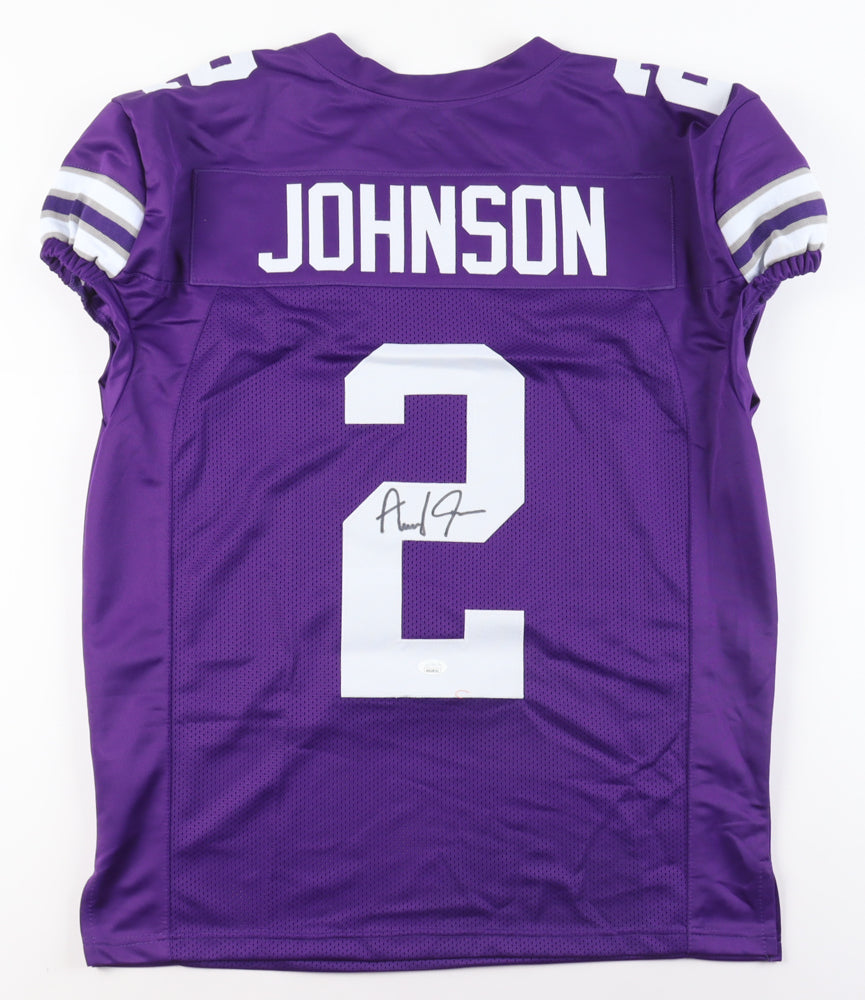 Avery Johnson Signed Jersey - Kansas State/KState (JSA Witnessed)