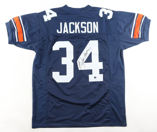 Bo Jackson Signed Auburn University Jersey (Beckett)