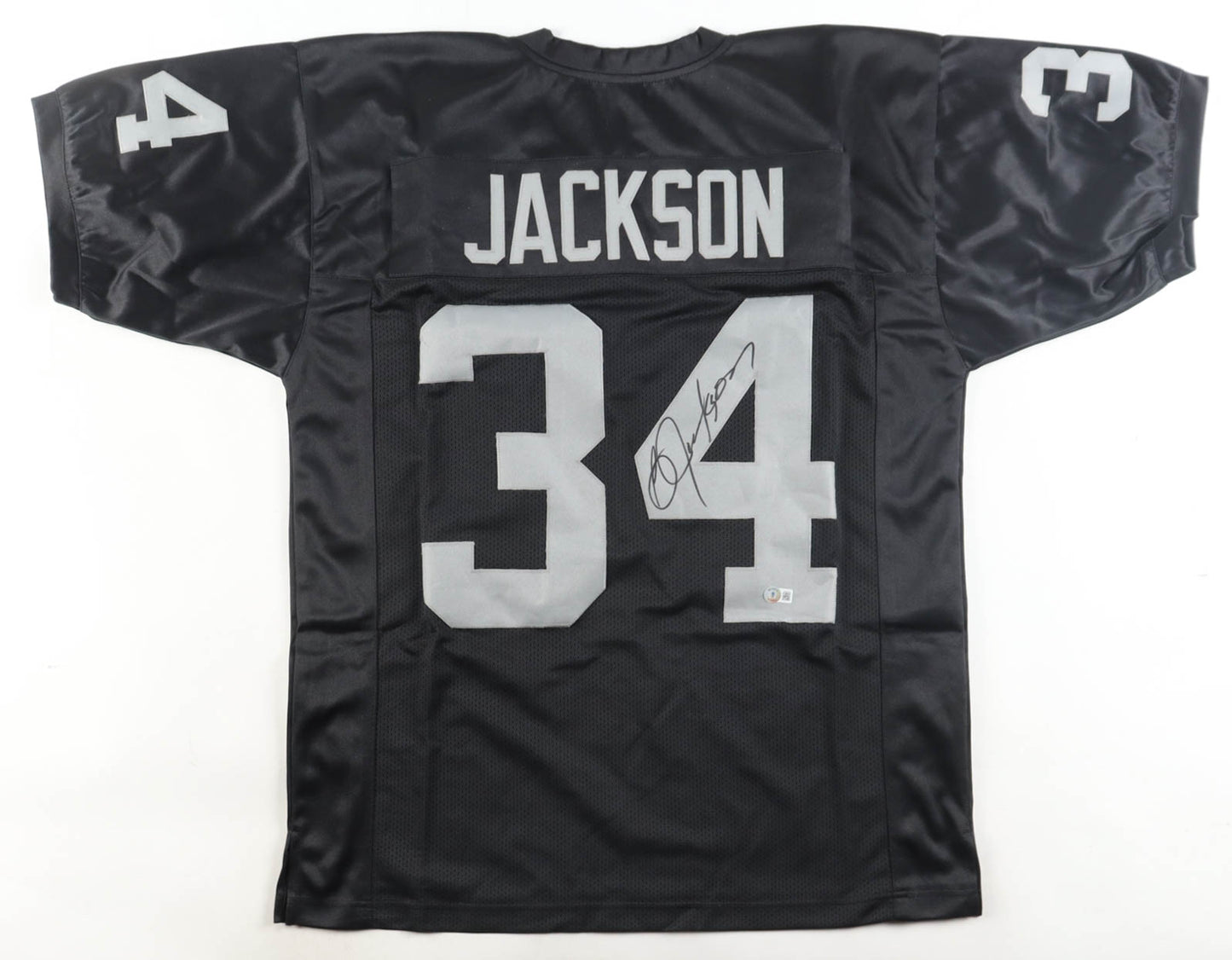 Bo Jackson signed Raiders Jersey — Beckett authenticated