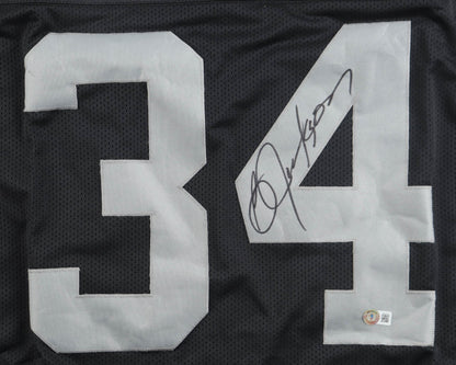 Bo Jackson signed Raiders Jersey — Beckett authenticated — view 2