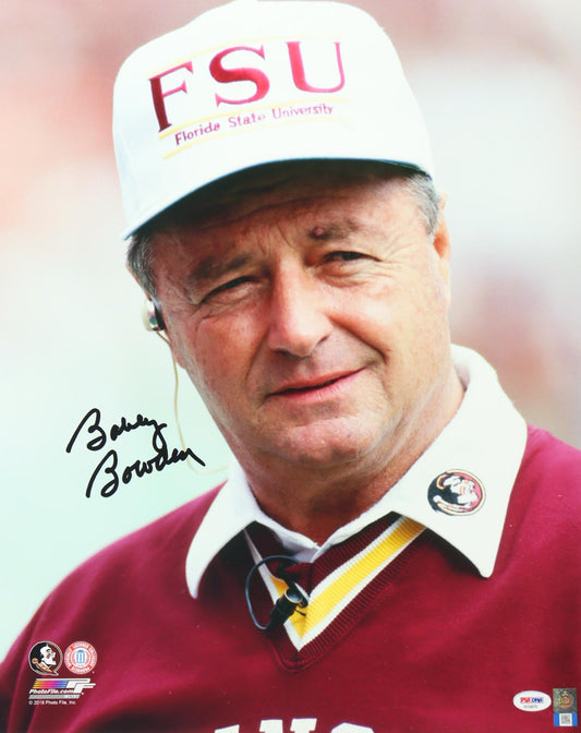 Bobby Bowden signed Florida State Seminoles Photo — PSA/DNA authenticated