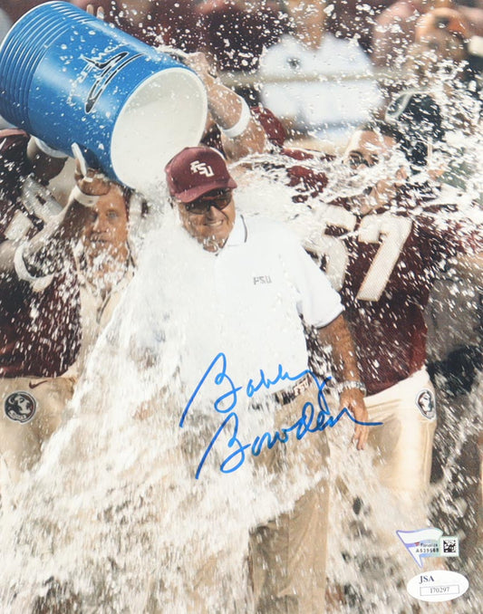 Bobby Bowden signed FSU Florida State Seminoles Photo — JSA authenticated