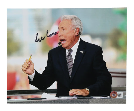 Lee Corso Signed 8x10 Photo (Beckett)