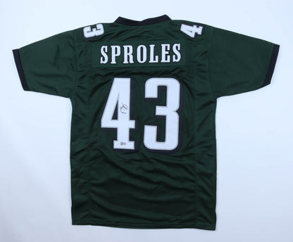 Darren Sproles signed Eagles Jersey — Beckett authenticated