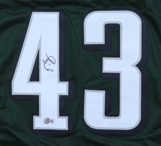 Darren Sproles Signed Eagles Jersey (Beckett)