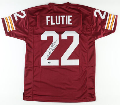 Doug Flutie signed Jersey — Beckett authenticated
