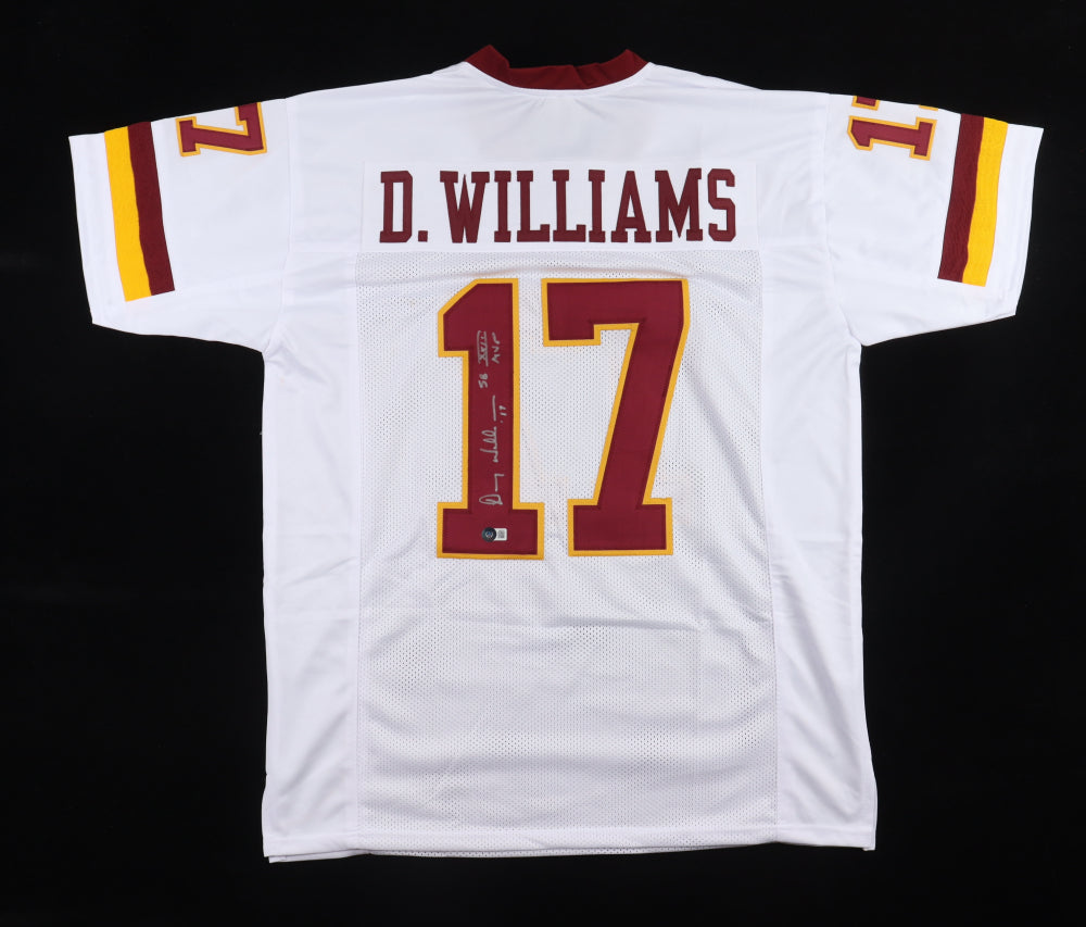 Doug Williams signed Redskins Jersey — Beckett authenticated