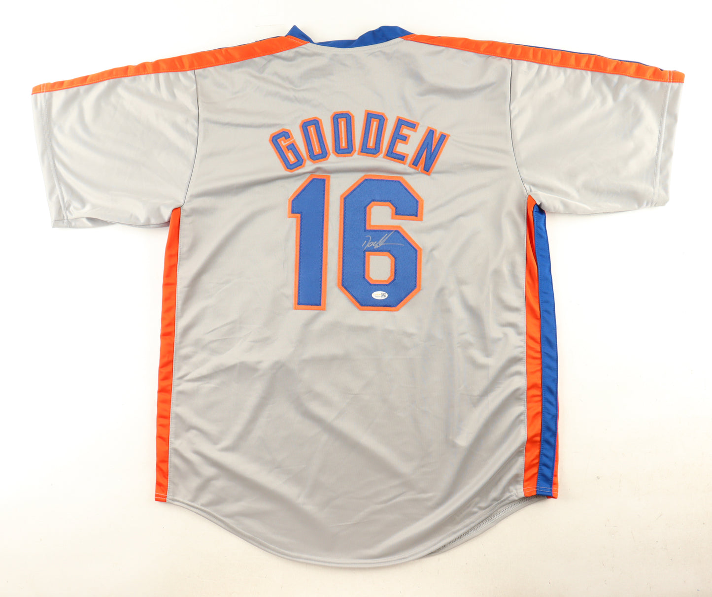 Dwight "Doc" Gooden signed Mets Away Jersey — JSA authenticated