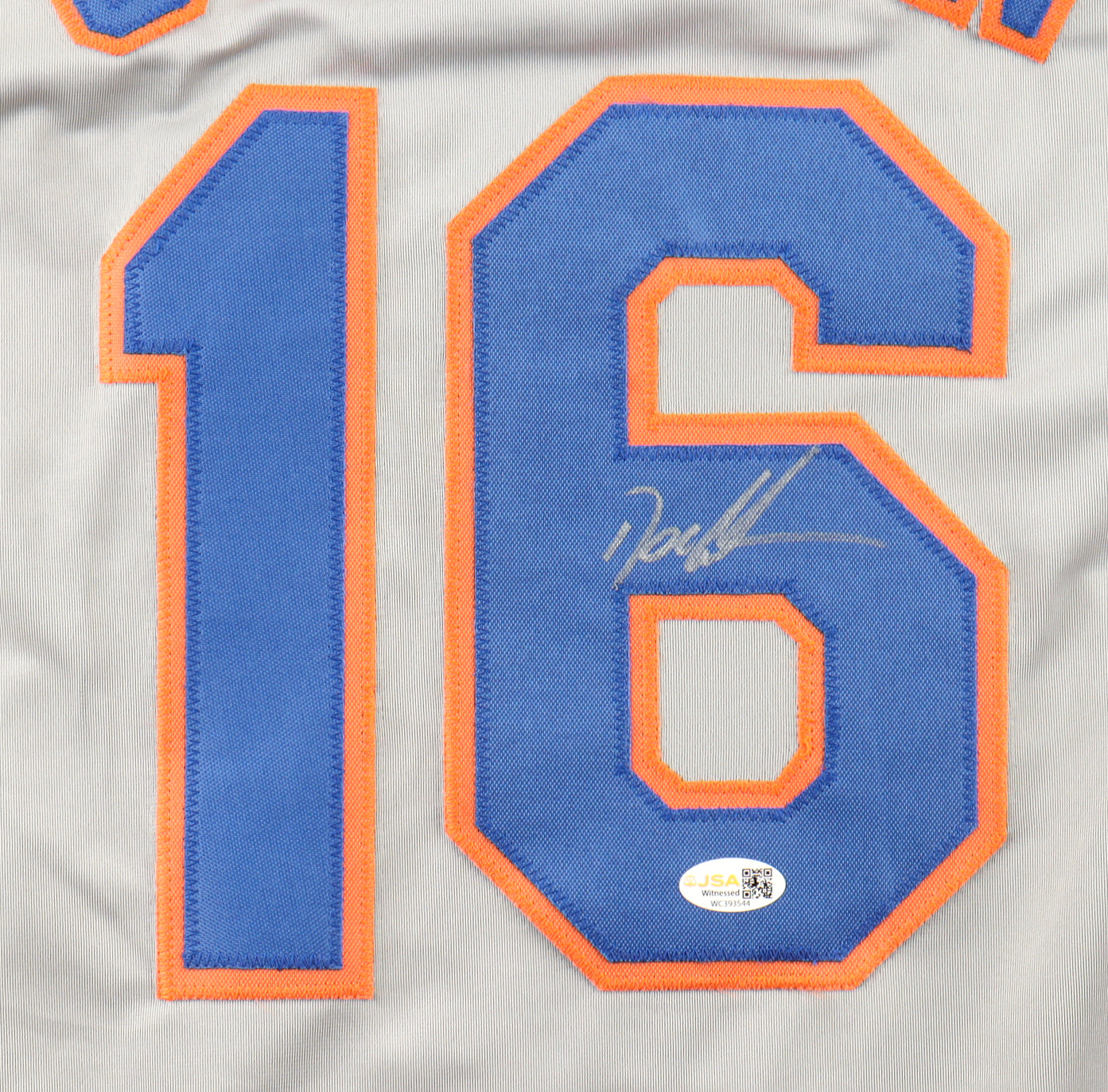 Dwight "Doc" Gooden signed Mets Away Jersey — JSA authenticated — view 2