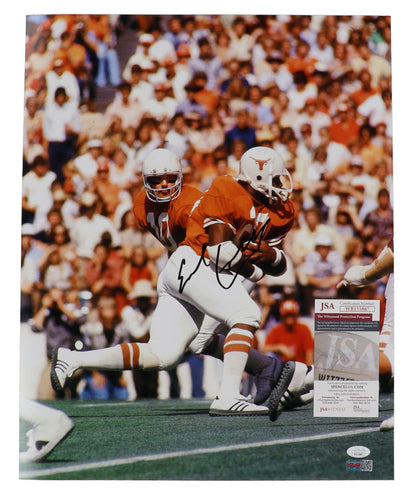 Earl Campbell signed Texas Longhorns Photo — JSA authenticated — view 2