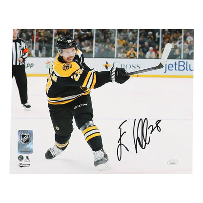 Elias Lindholm signed Boston Bruins Photo — JSA authenticated