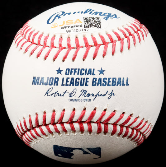 Frank Thomas signed OML Baseball — JSA authenticated — view 2