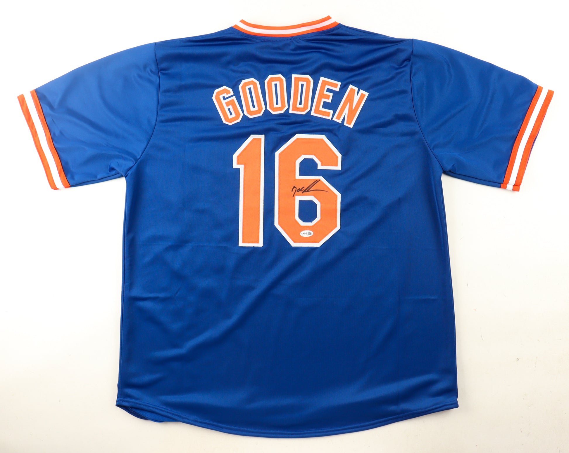 Dwight “Doc” Gooden signed Mets XL Jersey — JSA authenticated