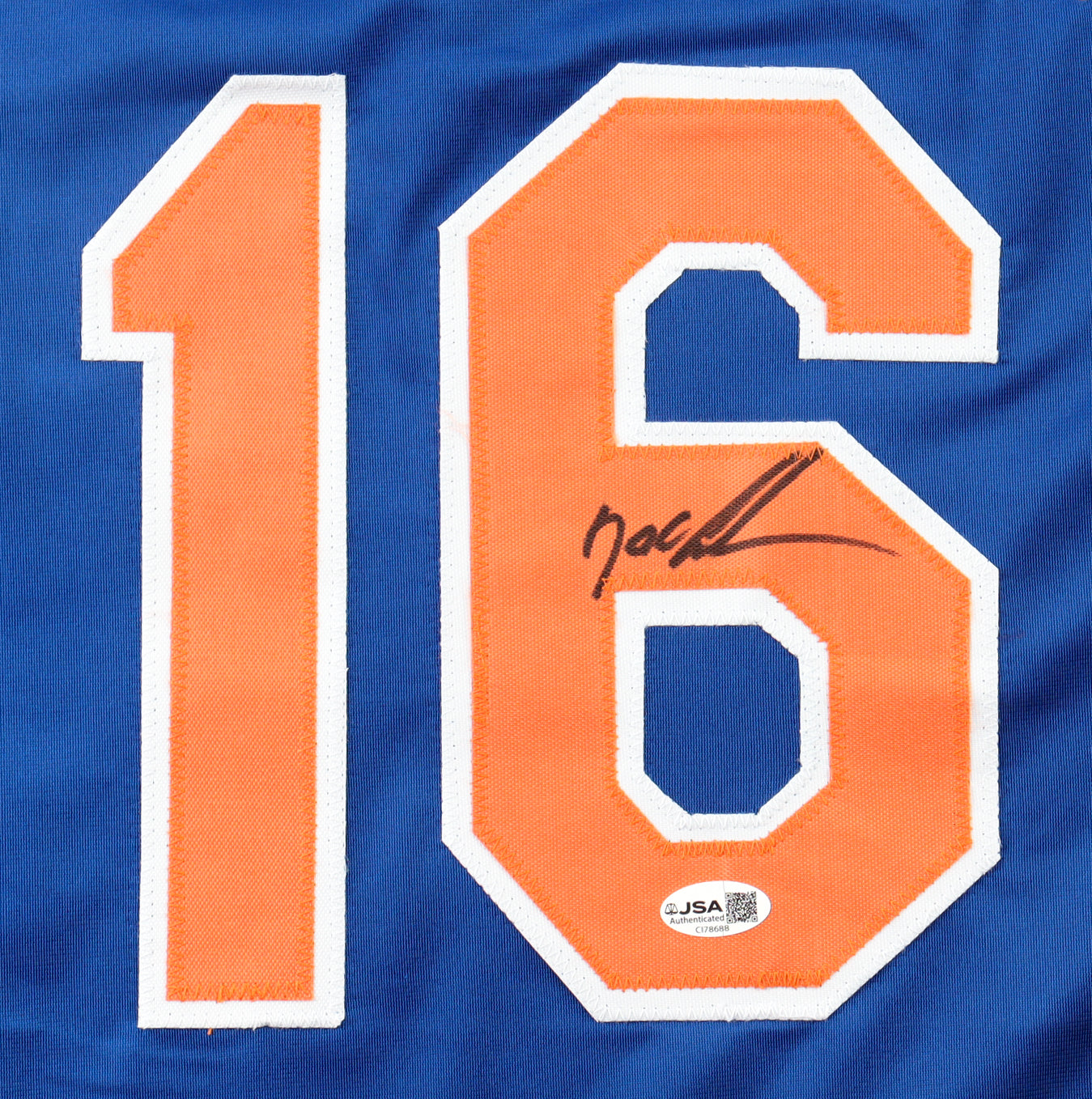 Dwight “Doc” Gooden signed Mets XL Jersey — JSA authenticated — view 2