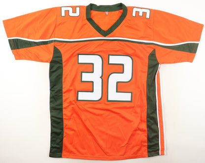 Frank Gore Signed Miami Hurricanes Jersey (JSA)