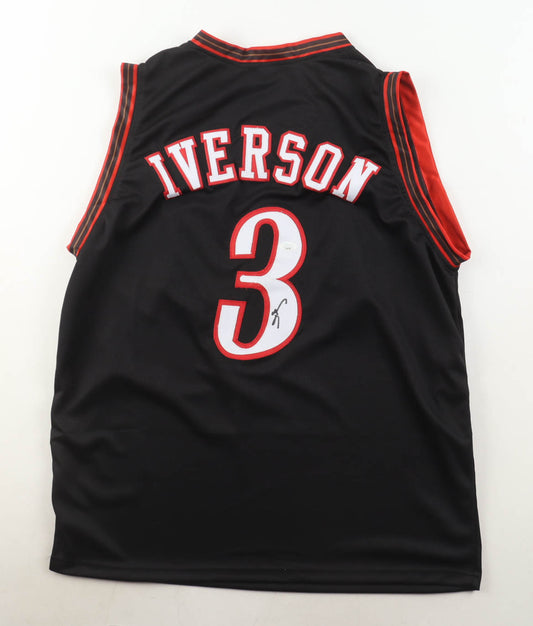 Allen Iverson Signed Sixers Jersey (JSA)
