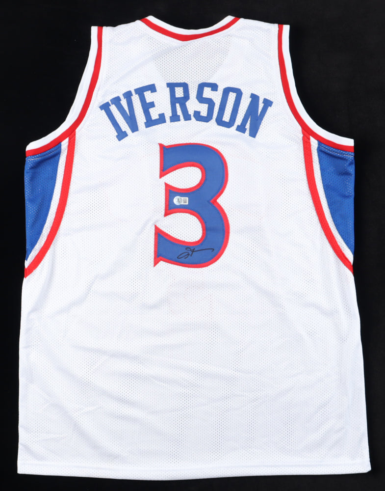 Allen Iverson Signed Jersey (Beckett Witnessed)