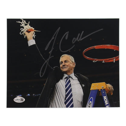 Jim Calhoun signed UConn Huskies Basketball Photo — JSA authenticated