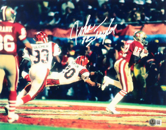 John Taylor signed 49ers Photo — Beckett authenticated
