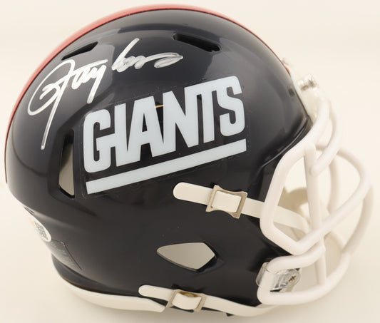 Lawrence Taylor signed New York Giants Speed Mini Helmet — JSA authenticated