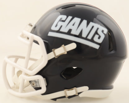 Lawrence Taylor signed New York Giants Speed Mini Helmet — JSA authenticated — view 3