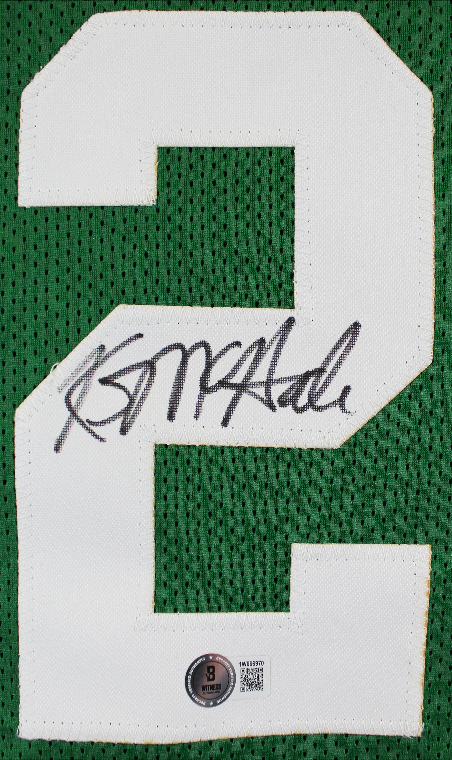 Kevin McHale Signed Home Boston Celtics Jersey (Beckett Witnessed)
