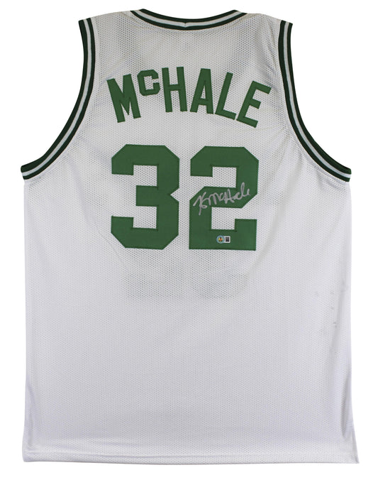 Kevin McHale Signed Away Boston Celtics Jersey (Beckett Witnessed)
