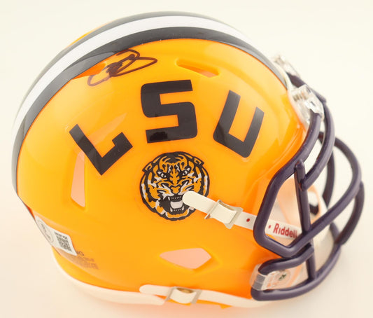 Odell Beckham Jr. signed LSU Tigers Speed Mini Helmet — Beckett authenticated