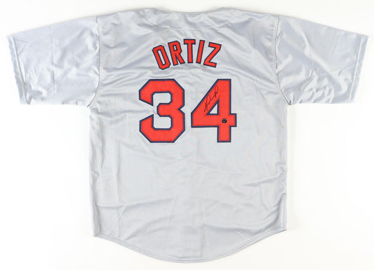 David Ortiz Signed Red Sox Jersey (Authentic Ink)