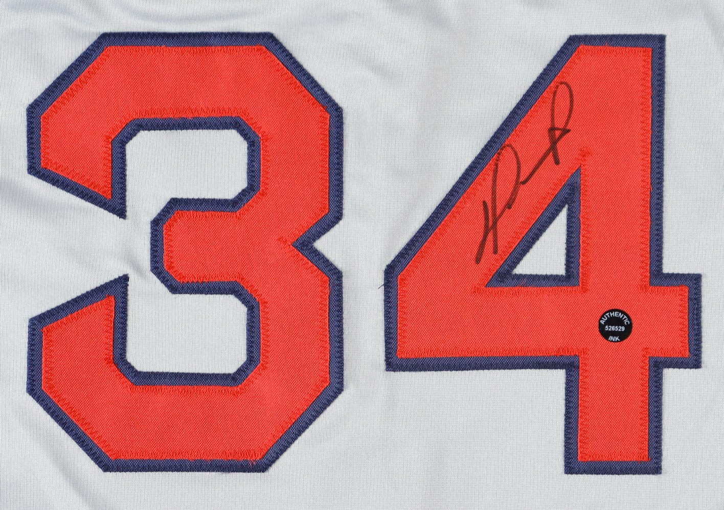 David Ortiz Signed Red Sox Jersey (Authentic Ink)