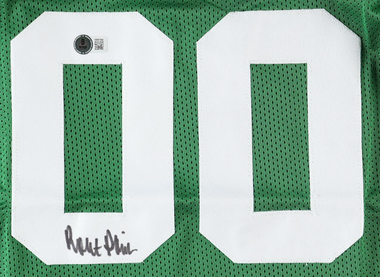 Robert Parish Signed Celtics Home Jersey (Beckett Witnessed)