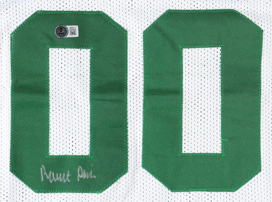 Robert Parish Signed Celtics Away Jersey (Beckett Witnessed)